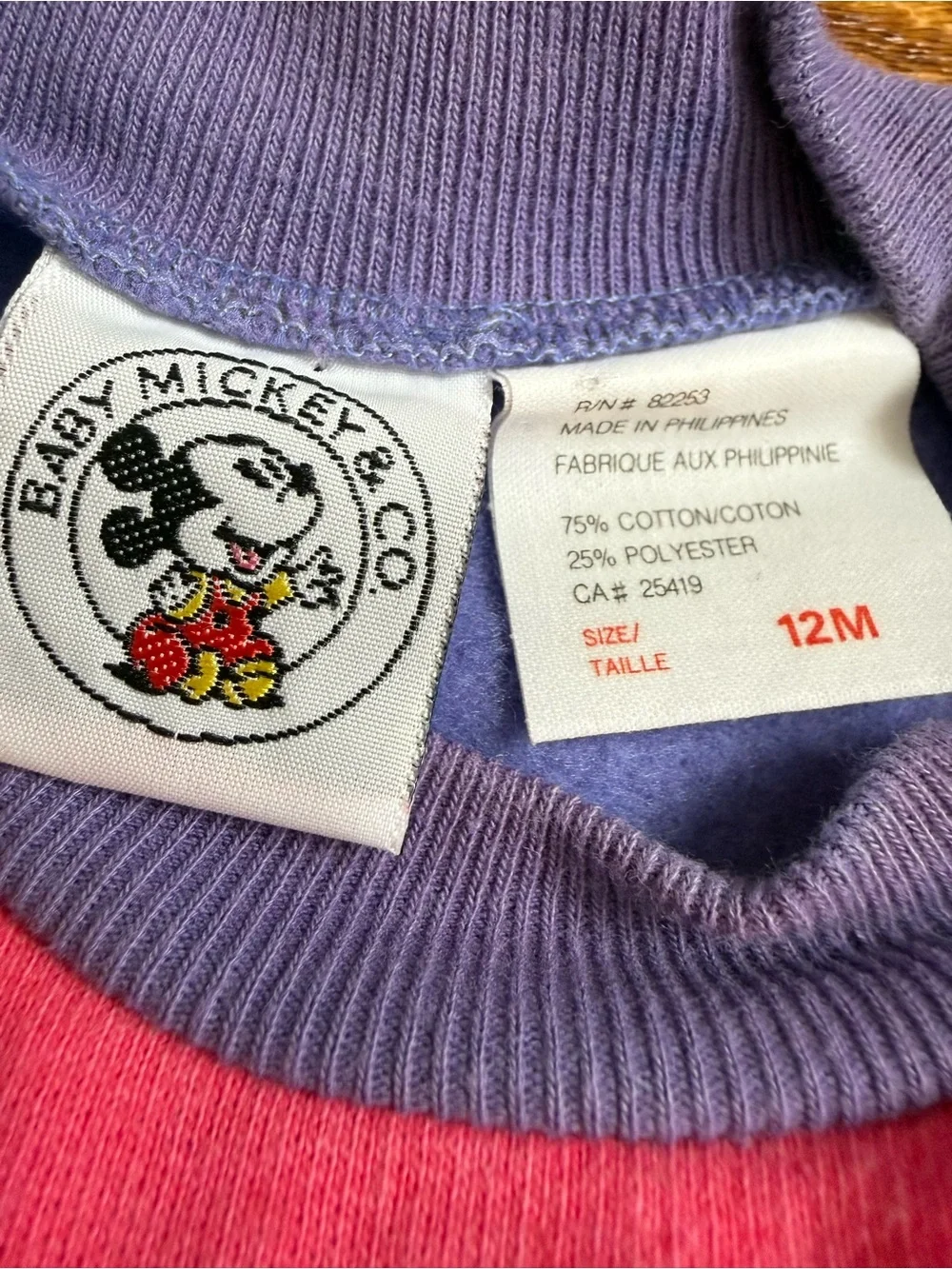Baby mickey & co. authentic vintage